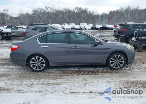 2014 Honda Accord Sport from USA, damaged, VIN 1HGCR2F52EA083970